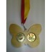 Puidust medal Liblikas MPU33