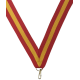 Medalipael punane-kollane-punane, 22 mm
