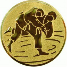 Žetoon judo 25 mm kuldne A59D1